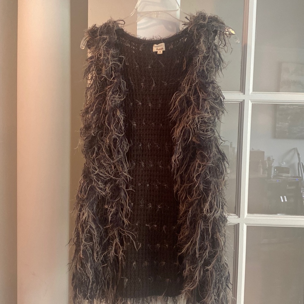 Faux Fur Chic and Stylish Vest - Small